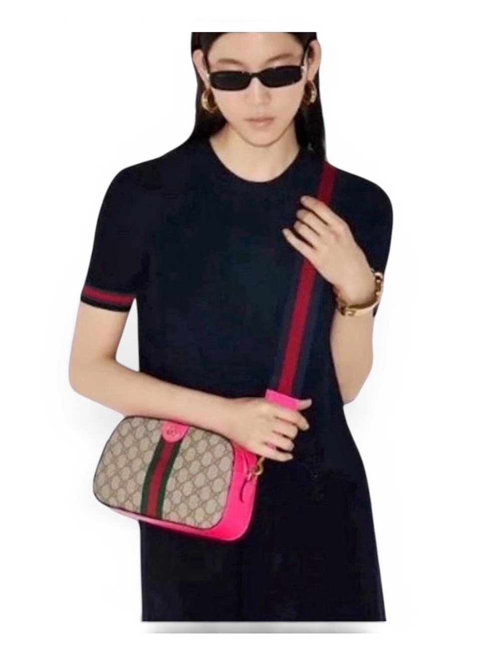 Gucci Ophidia GG Small
Crossbody - Rare Fuchsia Pink -worn ONCE